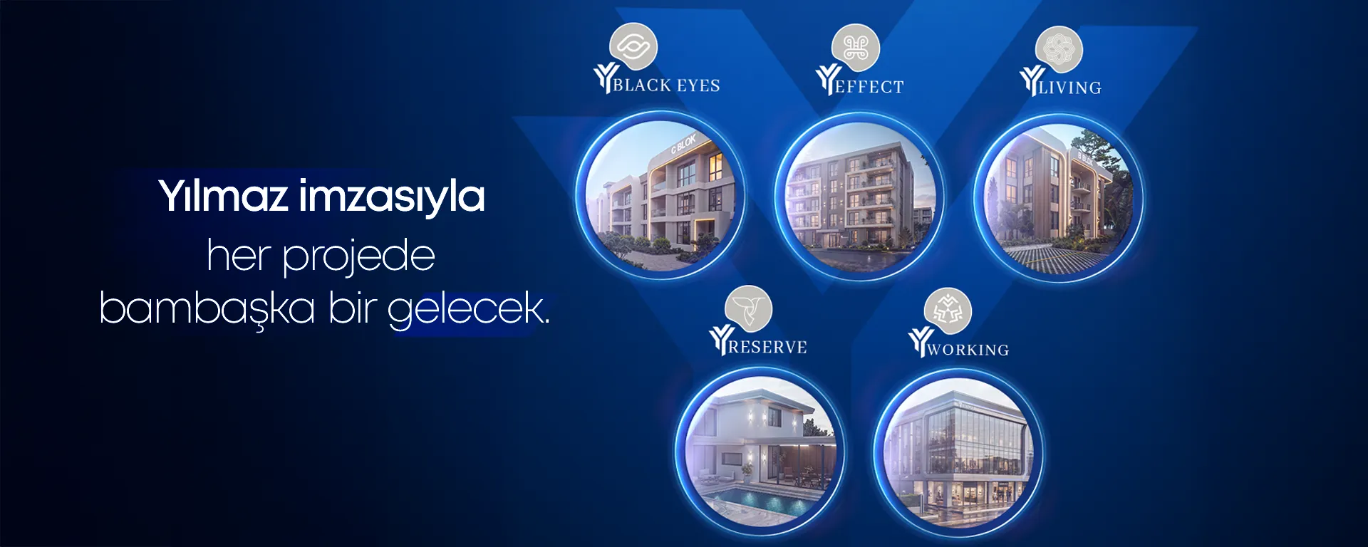 Yılmaz imzasıyla her projede bambaşka bir gelecek